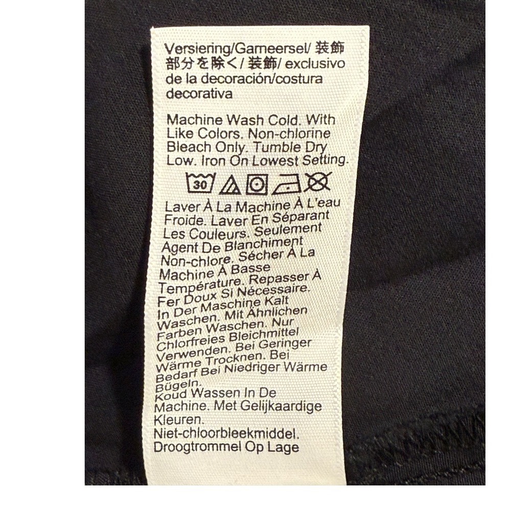 J. Crew Black Midi Dress with White Lace Trim - Picture 8 of 8